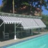 Italia Full Cassette and No Headbox Drop Arm Awnings