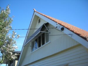 Drop Arm Awning