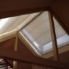 Pleated Patio Awning on Tracks