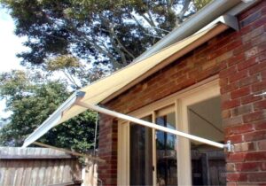 Drop Arm Awning