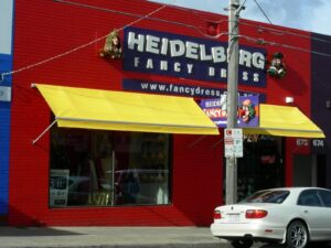 Drop Arm Awning