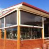 eZip Blind in Clear PVC or Screen fabric
