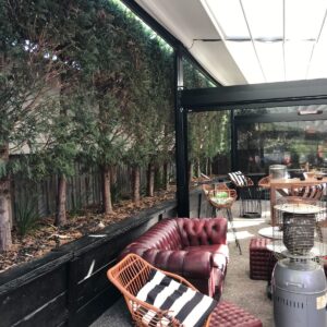 eZip Blind in Clear PVC or Screen fabric