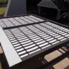 Pleated Patio Awning on Tracks