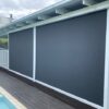 eZip Blind in Clear PVC or Screen fabric