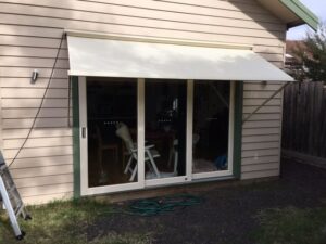 Drop Arm Awning