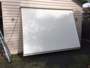 Drop Arm Awning
