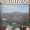 eZip Blind in Clear PVC or Screen fabric