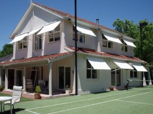 Drop Arm Awning