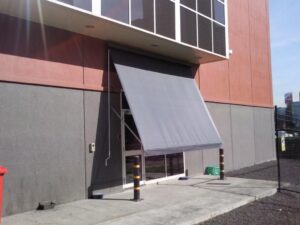 Drop Arm Awning