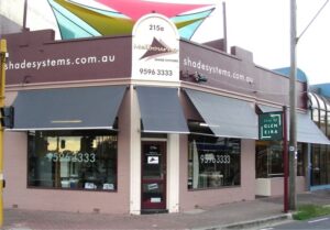 Drop Arm Awning