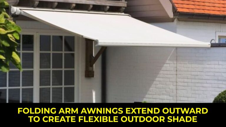 folding arm awning Melbourne retractable patio shading system